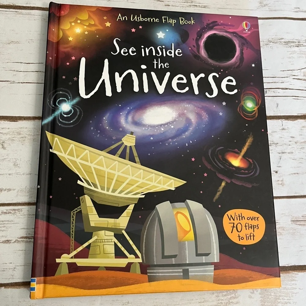 Usborne Flap‎ Book See Inside the Universe Book hardcover